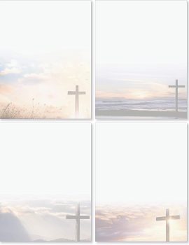 Scenic Religious Stationery – Pack of 48