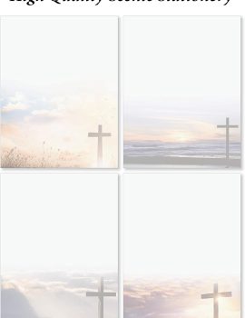 Scenic Religious Stationery – Pack of 48